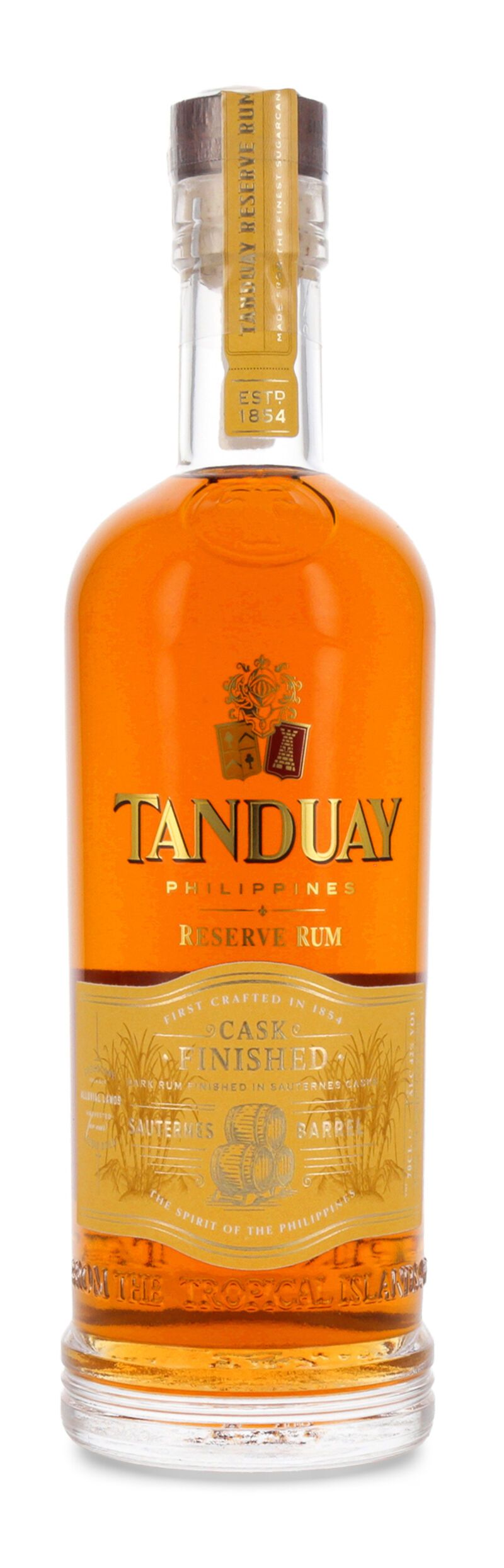 Tanduay Tesoro Reserve Sauternes 42% vol. 0,70l