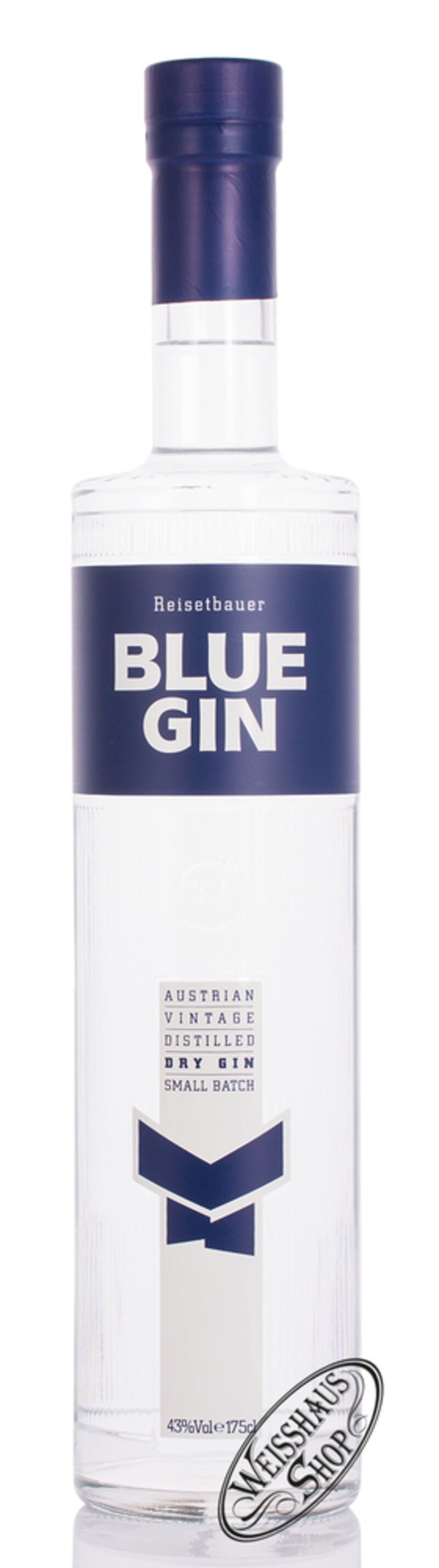 Reisetbauer Blue Gin 43% vol. 1,75l Magnum