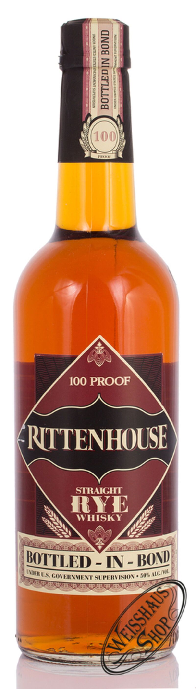 Rittenhouse 100 Proof Rye Whiskey 50% vol. 0,70l