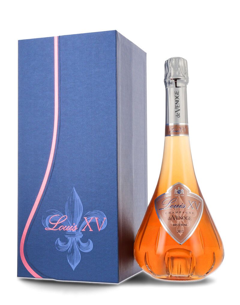 De Venoge Louis XV Rosé Vintage 2012 Champagner 12% vol. 0,75l Geschenkkarton