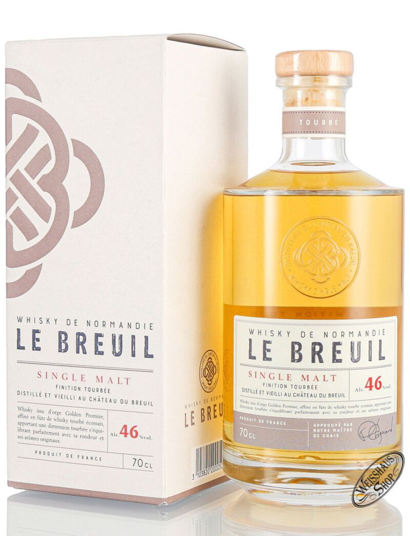 Chateau du Breuil Finition Tourbée Whisky 46% vol. 0,70l Chateau du Breuil Finition Tourbée Whisky 46% vol. 0,70l