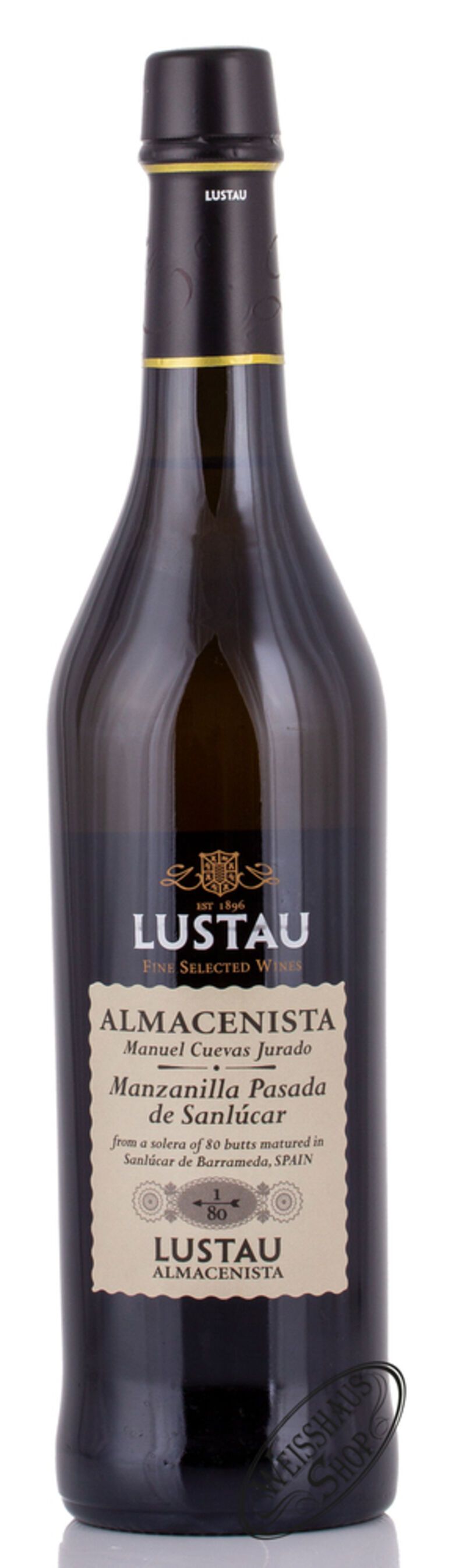 Lustau Manzanilla Sherry Pasada de Sanlucar 1/80 17% vol. 0,50l
