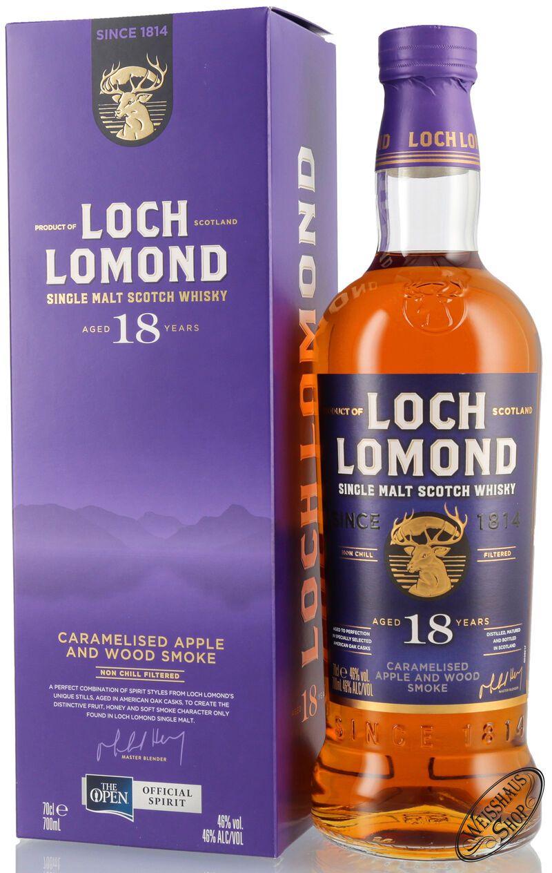 Loch Lomond 18 YO Single Malt Whisky 46% vol. 0,70l