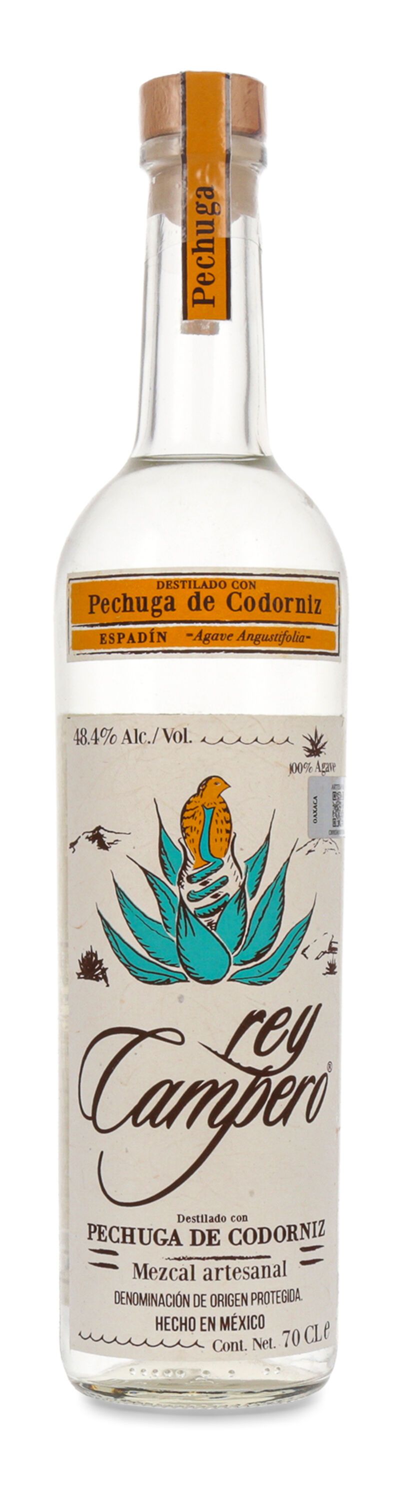 Rey Campero Mezcal Pechuga 48,4% vol. 0,70l
