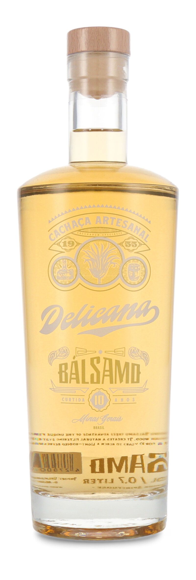 Delicana Supreme Balsamo 10 YO Cachaca 42,5% vol. 0,70l