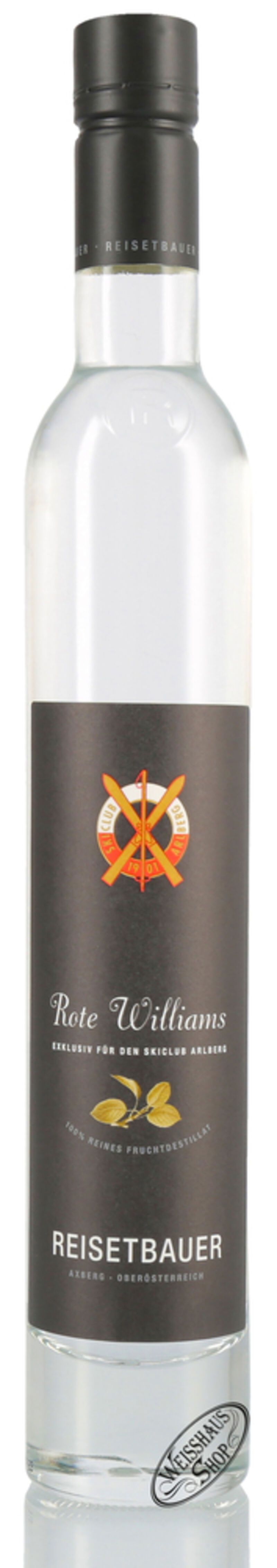 Reisetbauer Rote Williams Brand 41,5% vol. 0,35l Reisetbauer Rote Williams Brand 41,5% vol. 0,35l