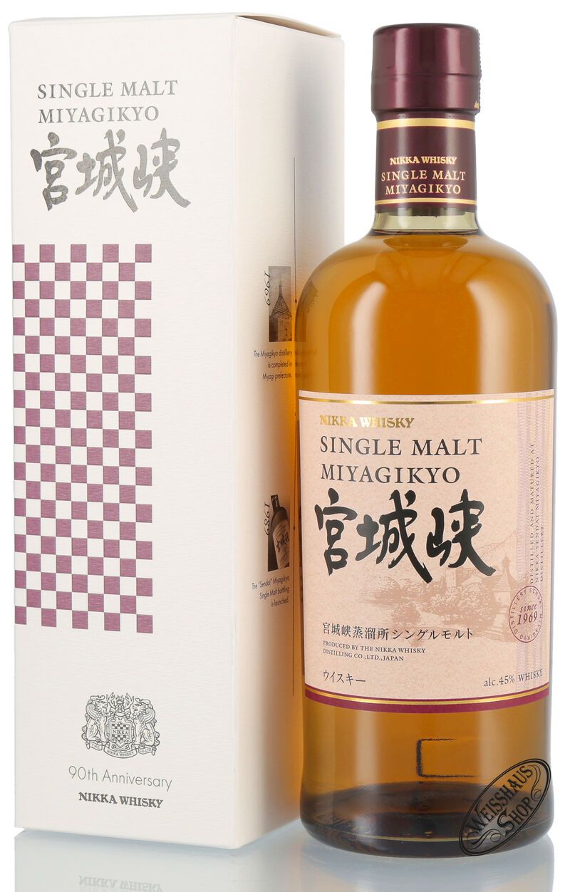 ウイスキー NIKKA SINGLE MALT MIYAGIKYO 45% Amazon.co.jp: Nikka Single Malt Whiskey Miyagikyo 45%, 23.7