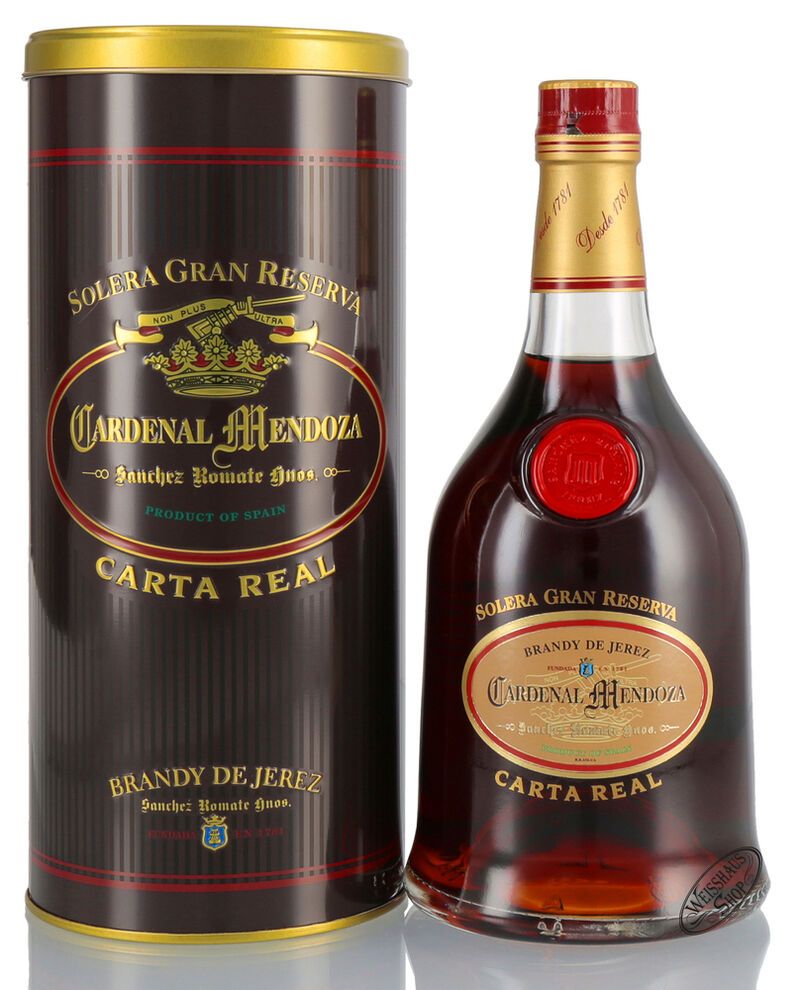 Cardenal Mendoza Carta Real Brandy 40% vol. 0,70l