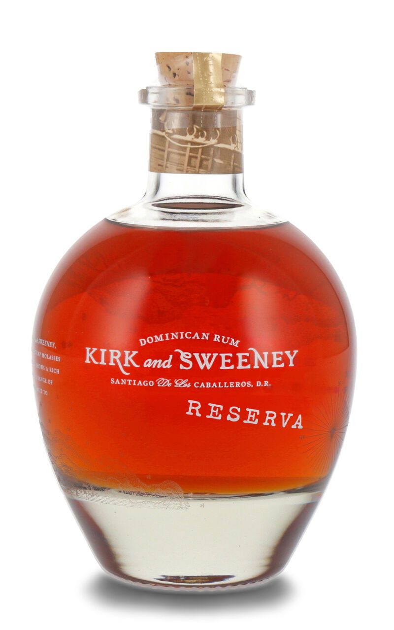 Kirk and Sweeney Reserva Rum 40% vol. 0,70l