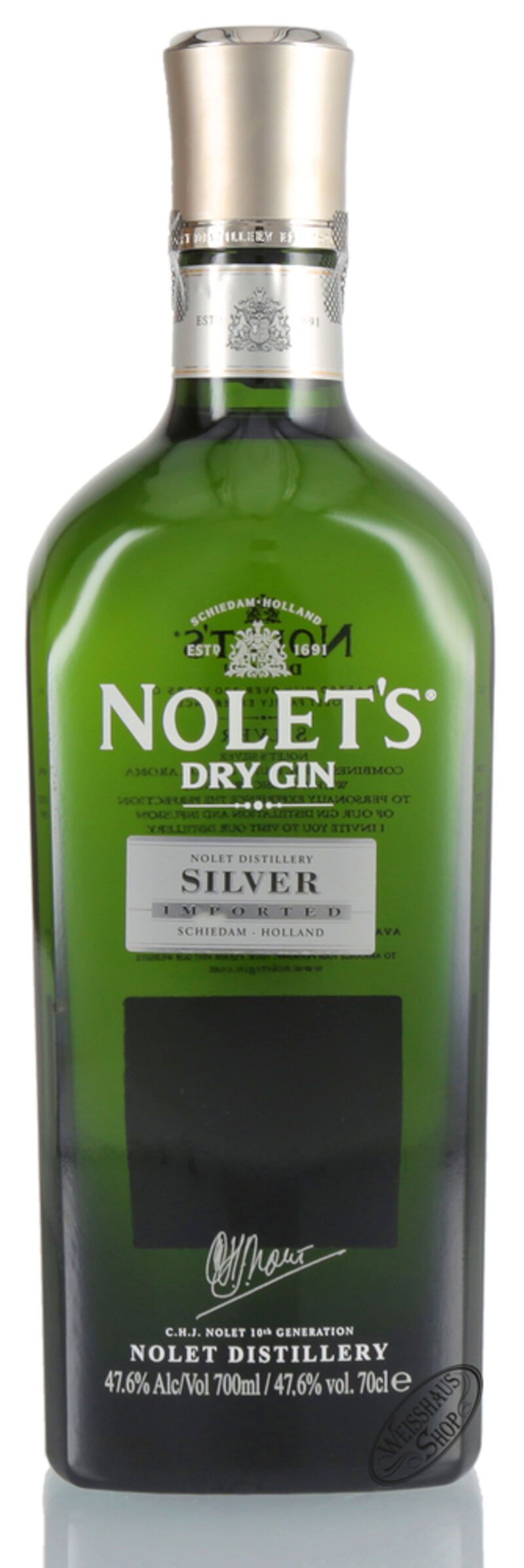 Nolet's Dry Gin Silver 47,6% vol. 0,70l
