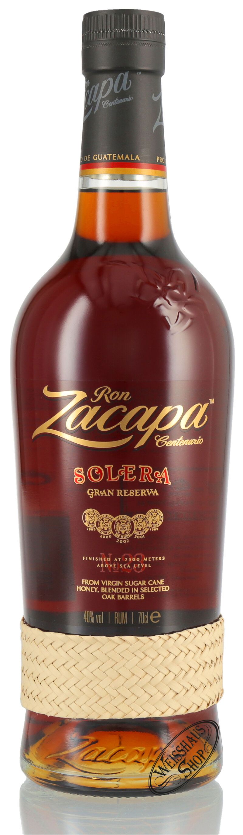 Ron Zacapa Solera Gran Reserva Rum 40% vol. 0,70l