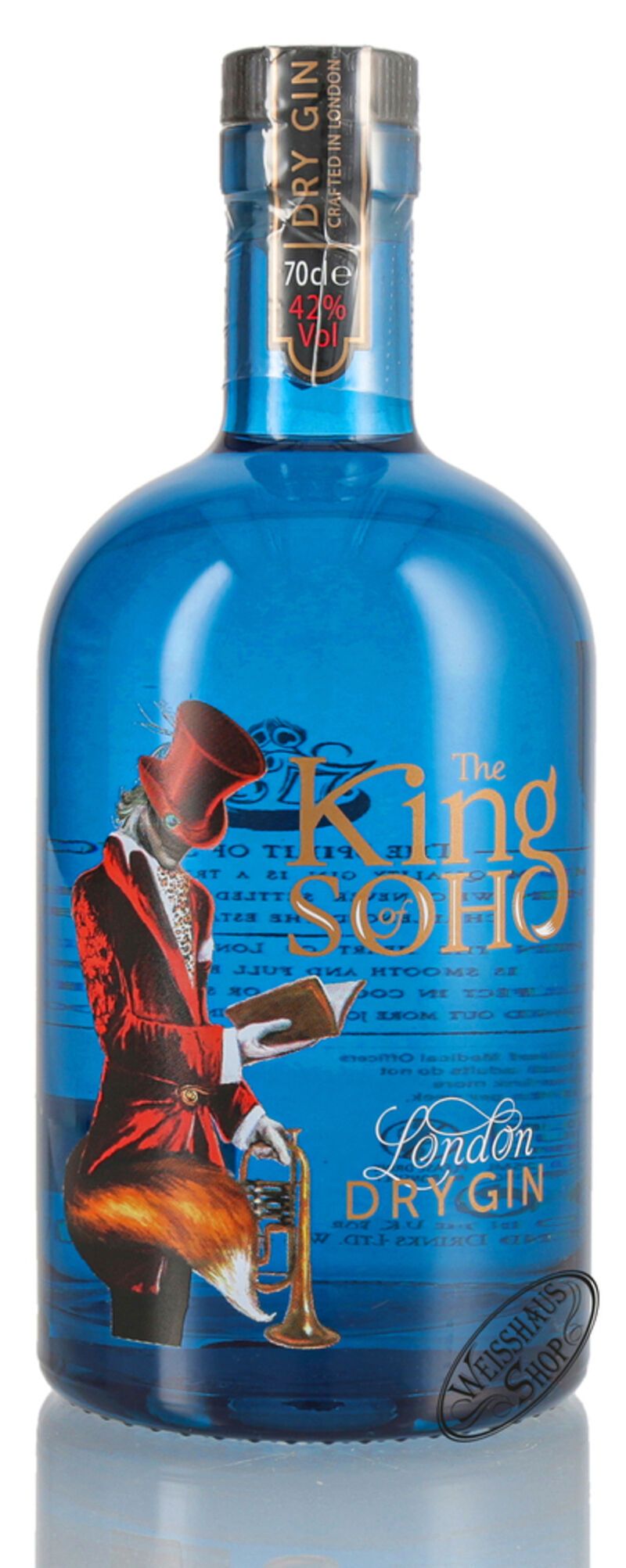 King of Soho London Dry Gin 42% vol. 0,70l King of Soho London Dry Gin 42% vol. 0,70l