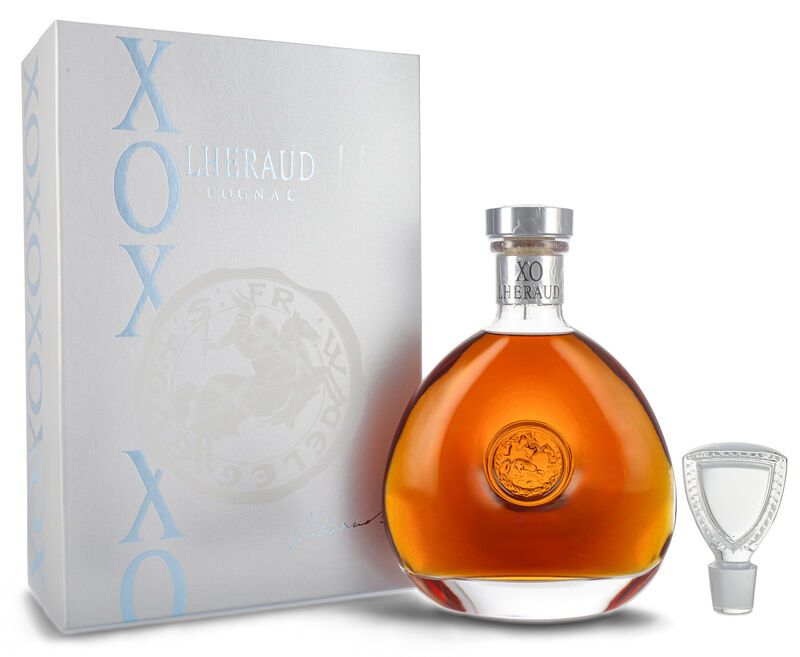 Lhéraud XO Carafe Charles VII 40 ans Cognac 44% vol. 0,70l