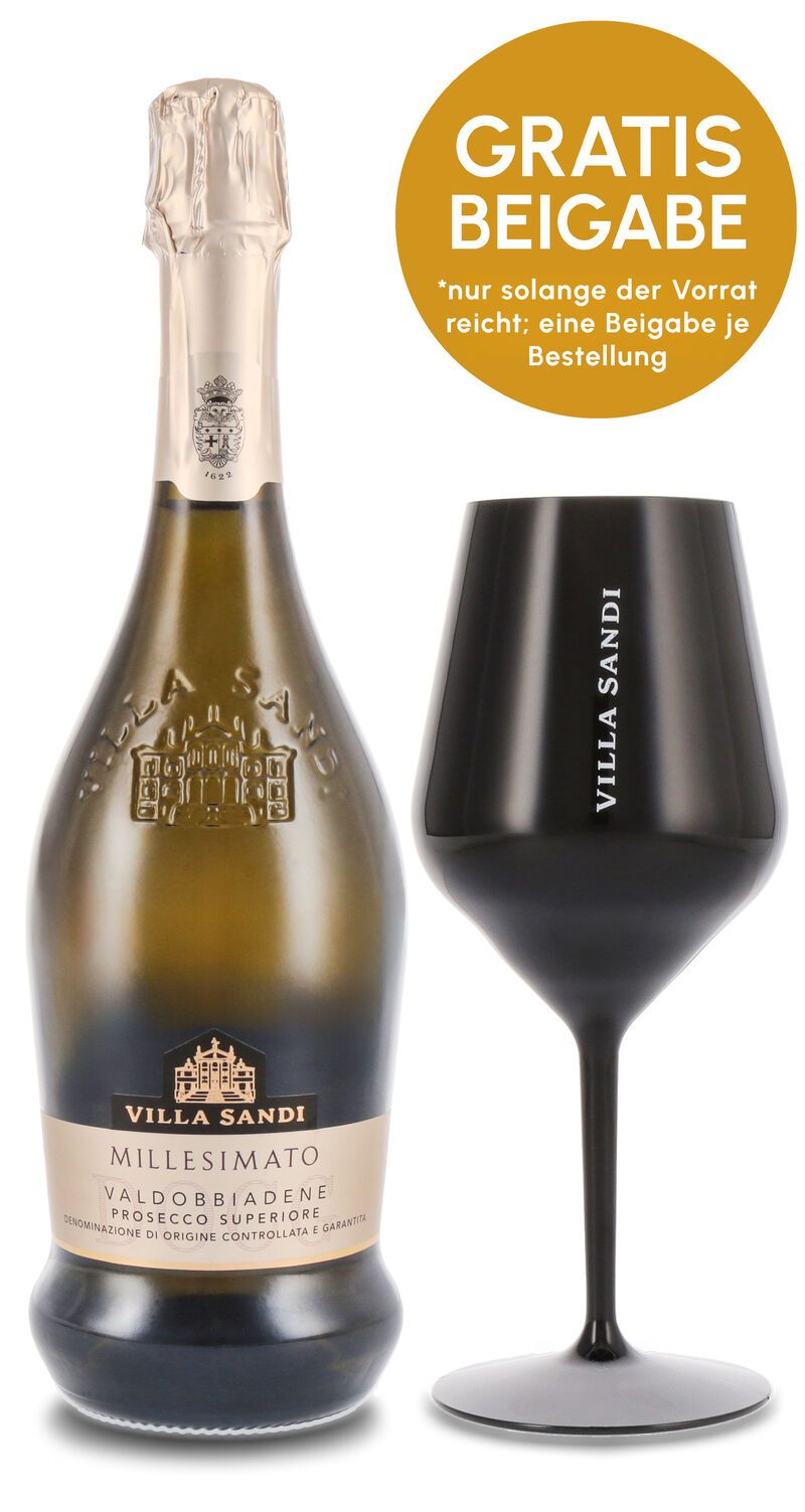 Villa Sandi Valdobbiadene Prosecco Superiore DOCG Spumante Brut Millesimato 11% vol. 0,75l