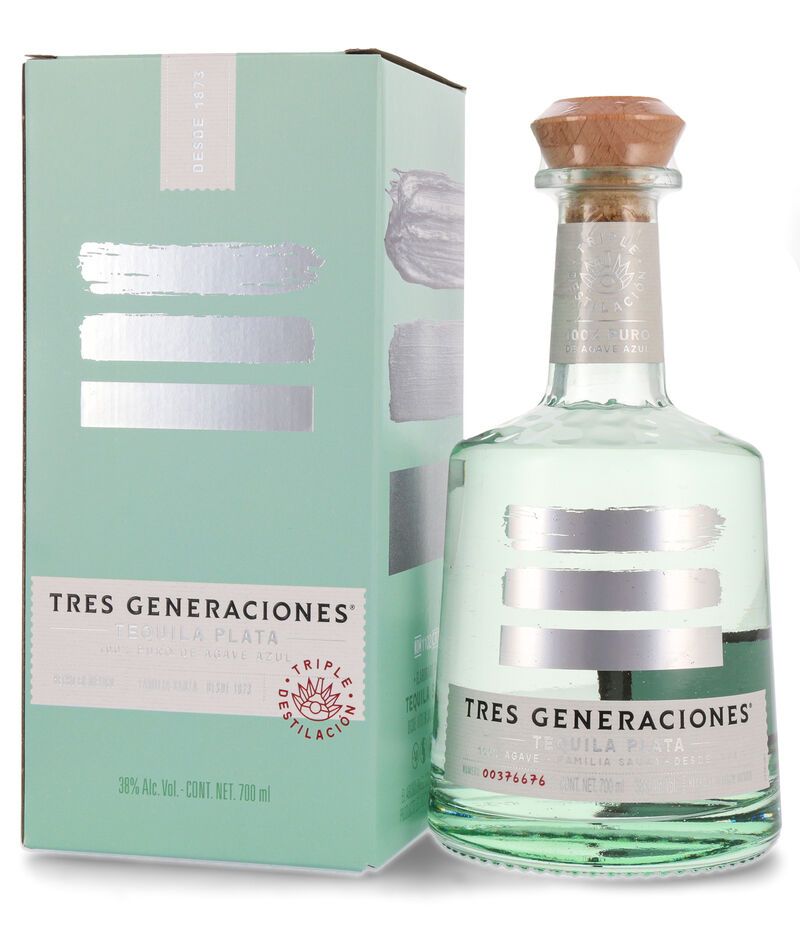 Tres Generaciones Tequila Plata 38% vol. 0,70l