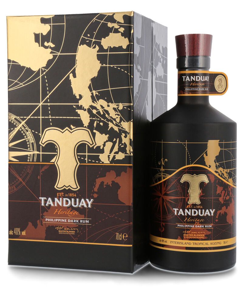 Tanduay Heritage Rum 40% vol. 0,70l