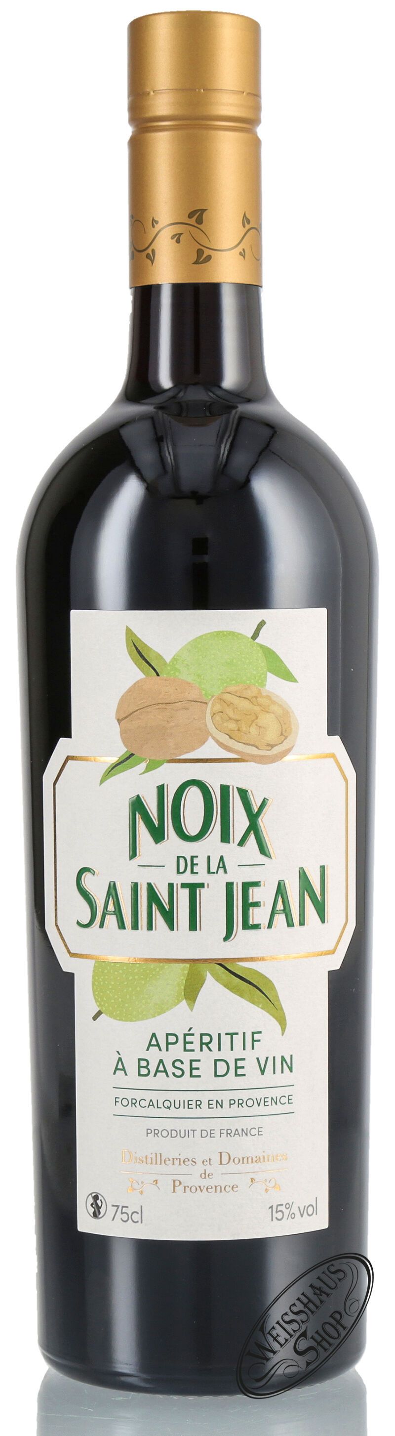 Noix de la Saint Jean Aperitif Liqueur 15% vol. 0,75l Noix de la Saint Jean Aperitif Liqueur 15% vol. 0,75l