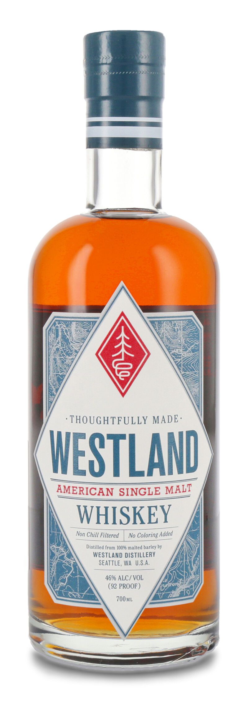 Westland American Single Malt Whiskey 46% vol. 0,70l