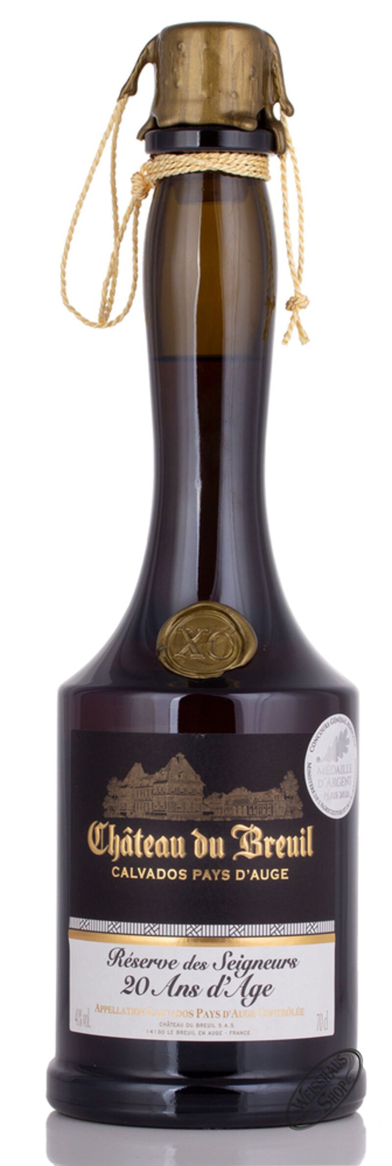 Château du Breuil Reserve des Seigneurs 20 YO XO Calvados 41% vol. 0,70l