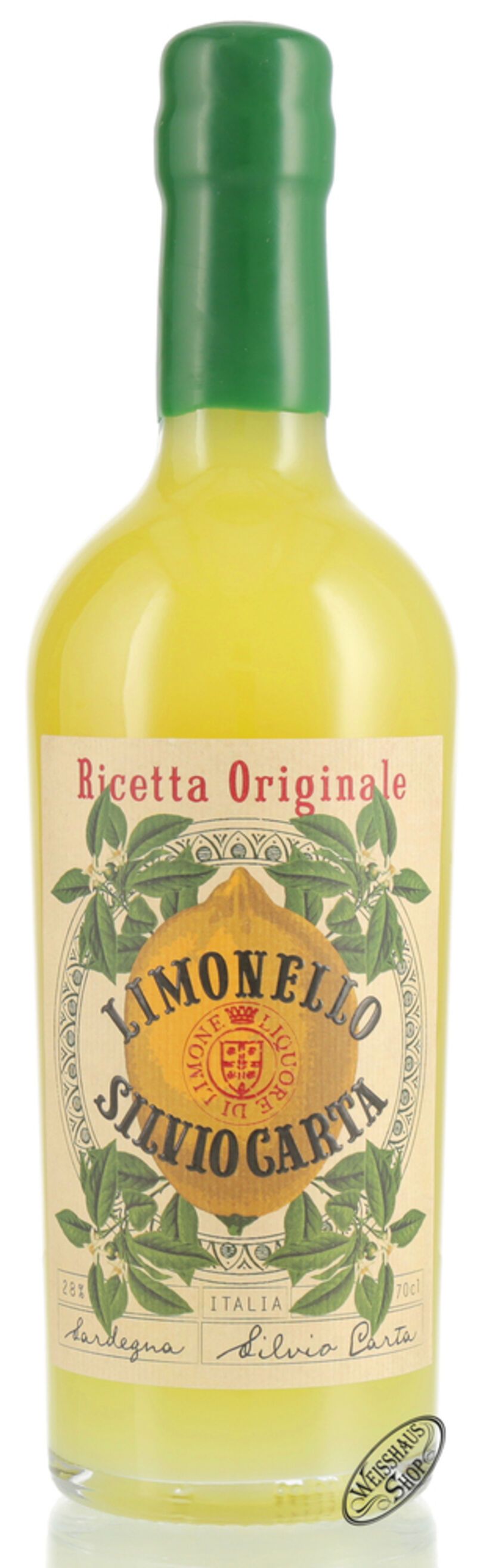 Silvio Carta Limonello Likör 28% vol. 0,70l