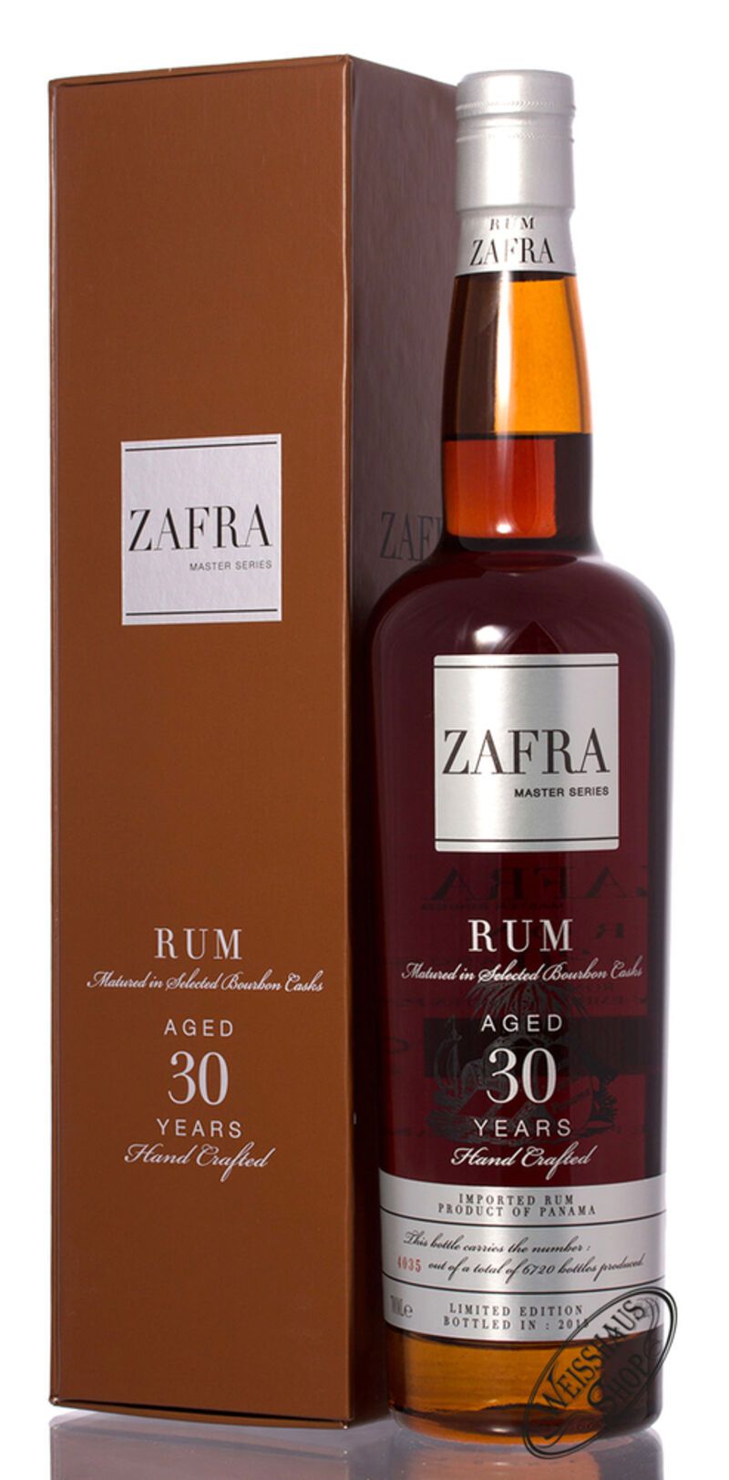 Zafra Master Series 30 YO Rum 40% vol. 0,70l