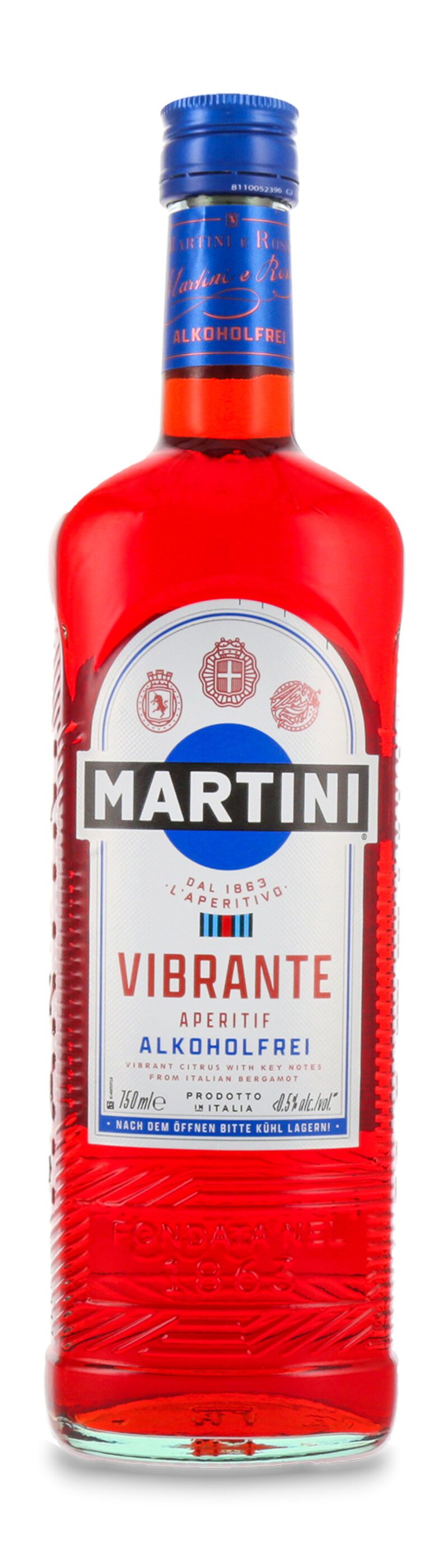 Martini Vibrante alkoholfreier Aperitif 0,75l Martini Vibrante alkoholfreier Aperitif 0,75l