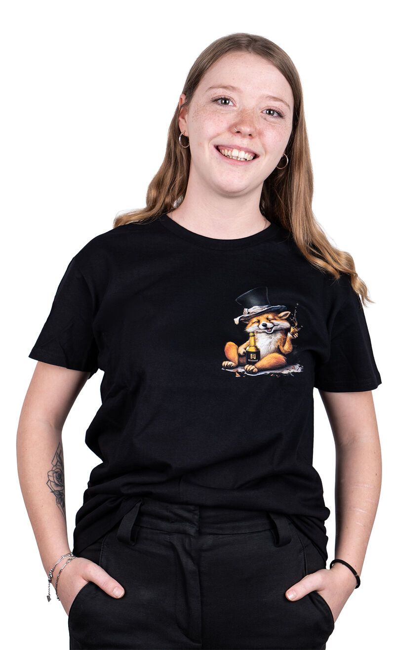 Weisshaus Sip Happens T-Shirt Black L
