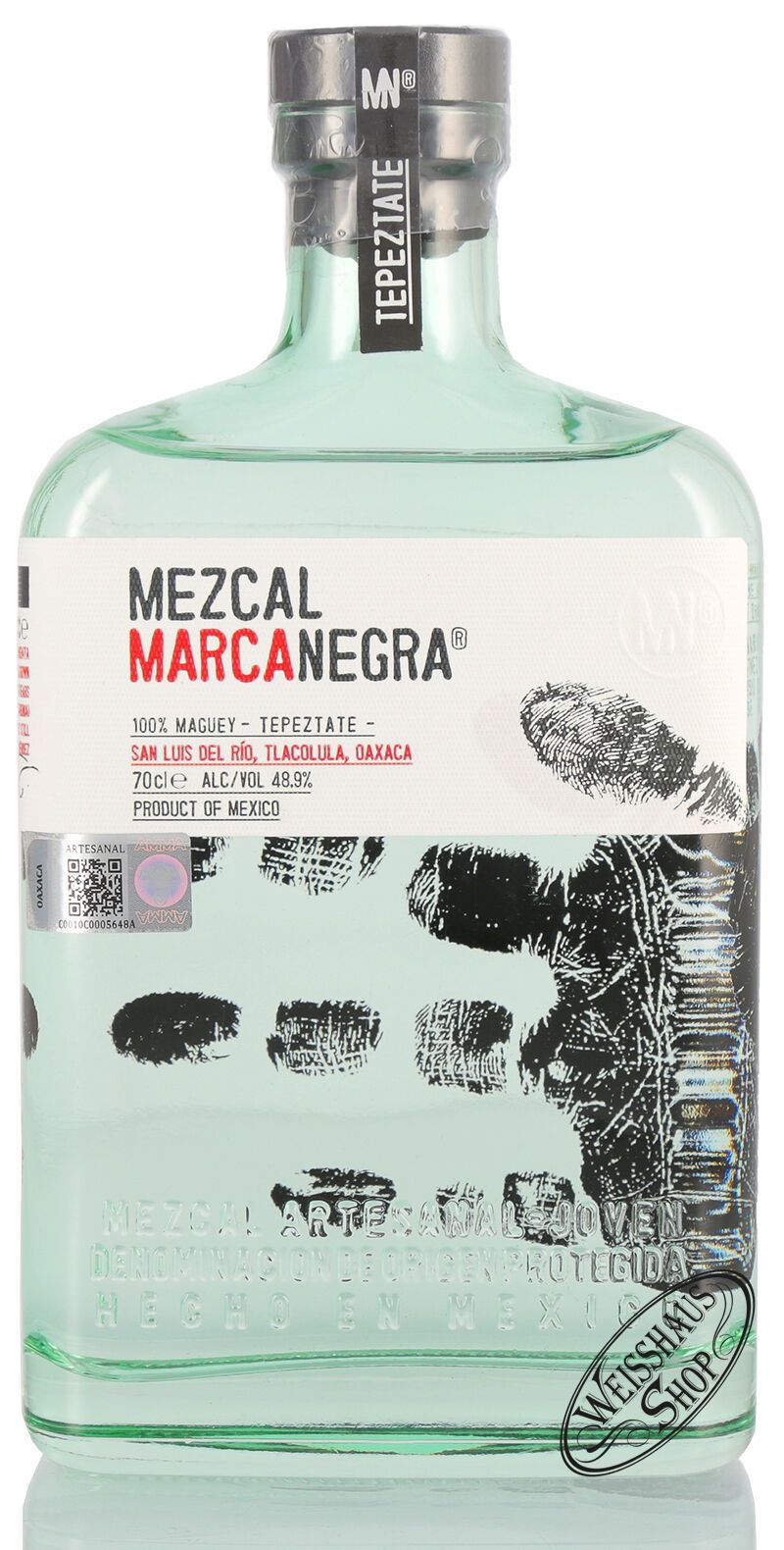 Marca Negra Tepeztate Mezcal 48,9% vol. 0,70l Marca Negra Tepeztate Mezcal 48,9% vol. 0,70l