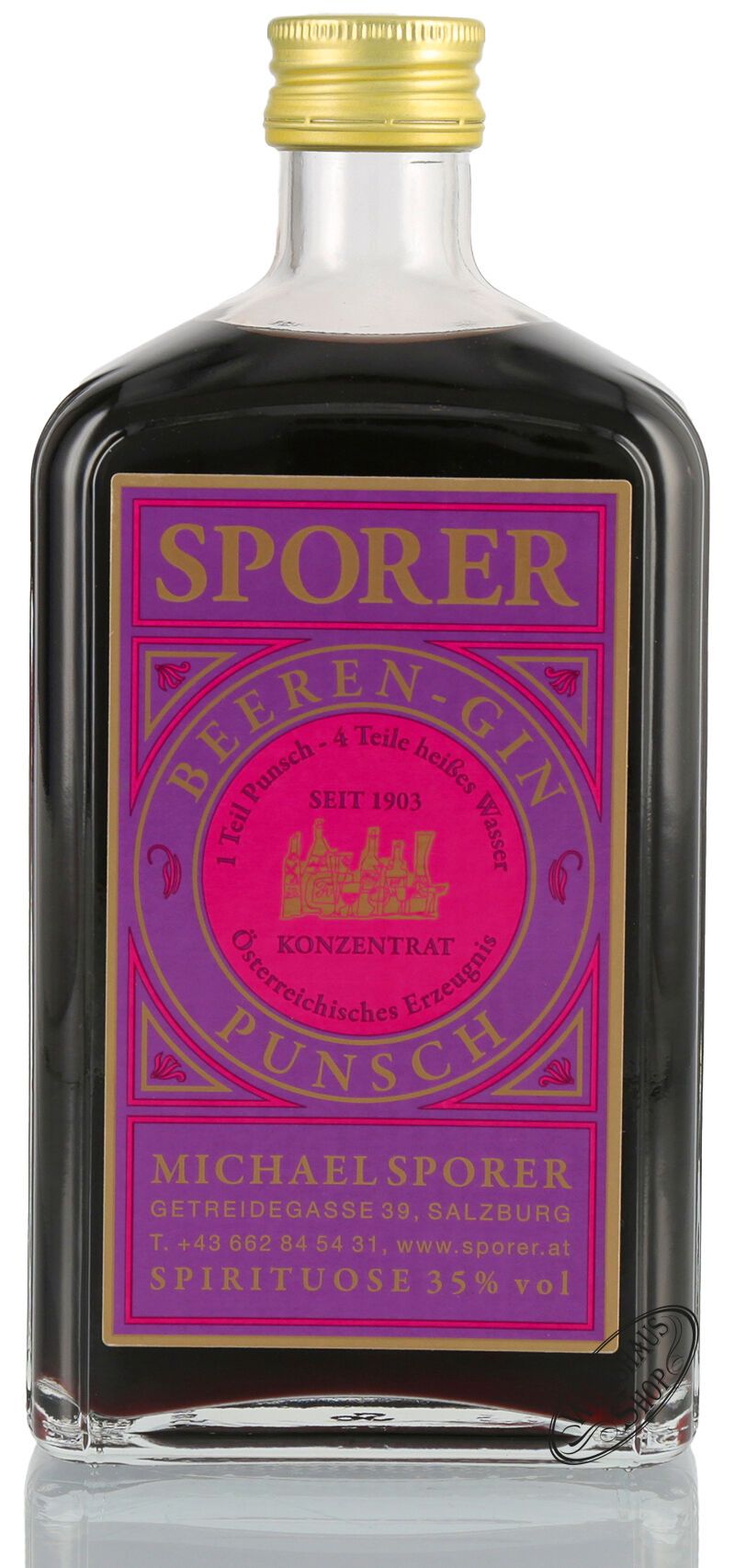 Sporer Beeren Punsch 35% vol. 0,50l