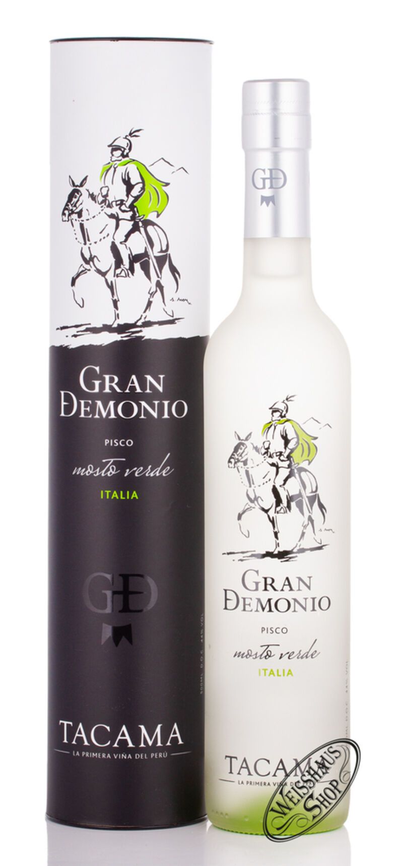 Gran Demonio Mosto Verde Pisco Italia 44% vol. 0,50l