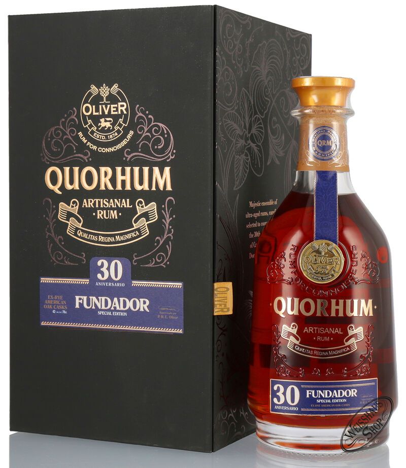 Quorhum Fundador Aniversario Rum 42% vol. 0,70l
