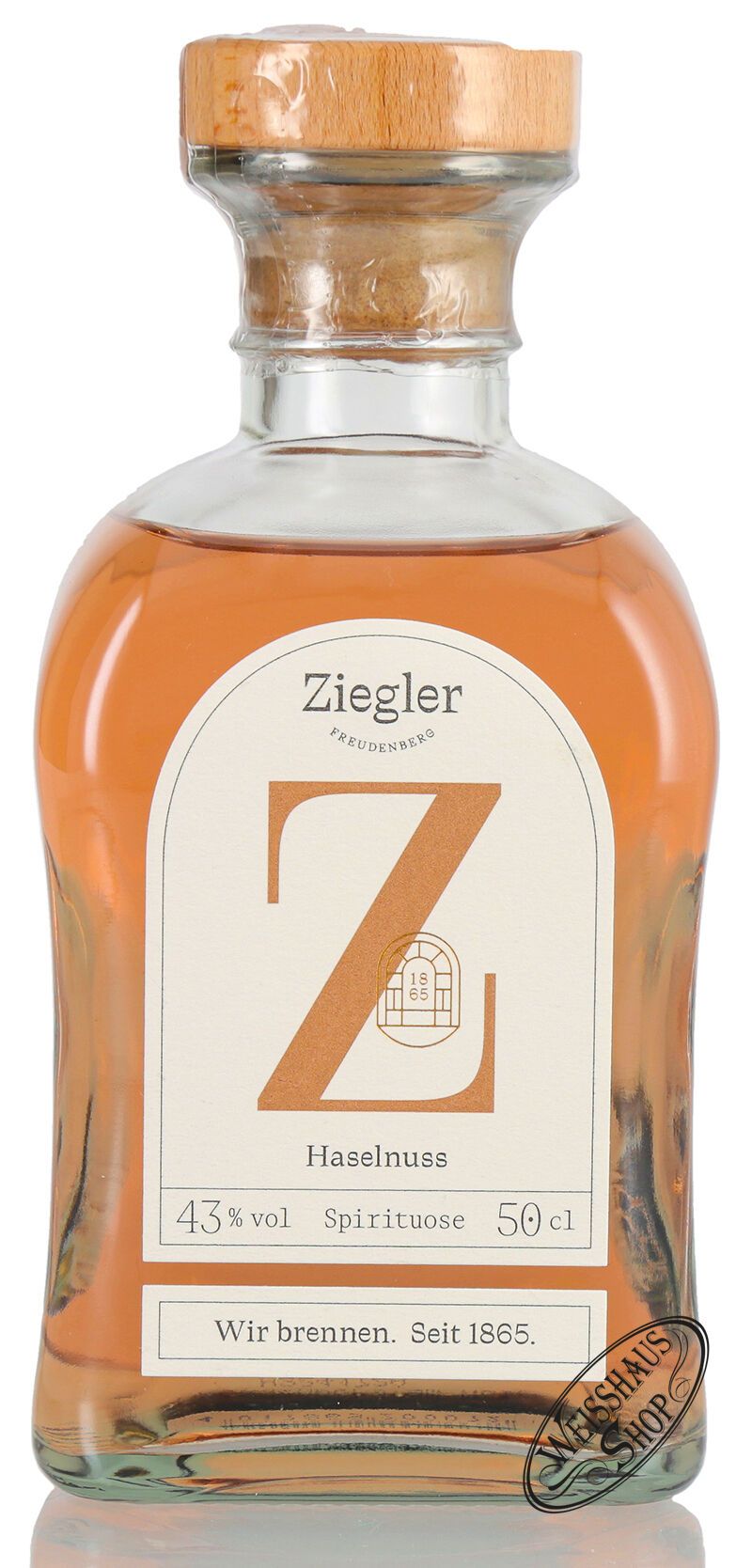 Ziegler Haselnuss 43% vol. 0,50l Ziegler Haselnuss 43% vol. 0,50l