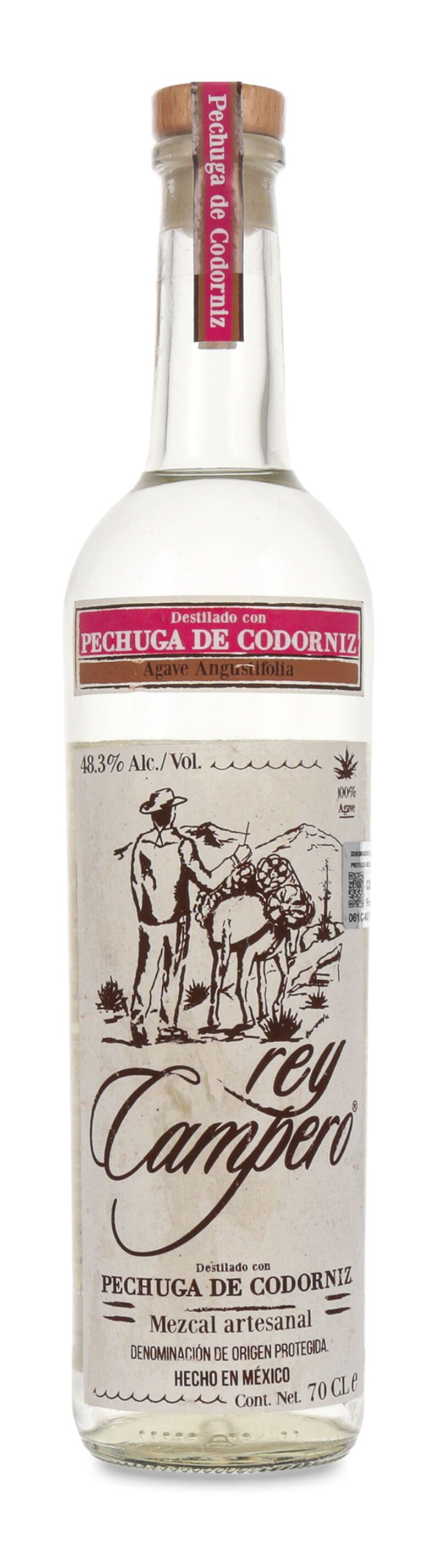 Rey Campero Mezcal Pechuga 48,3% vol. 0,70l