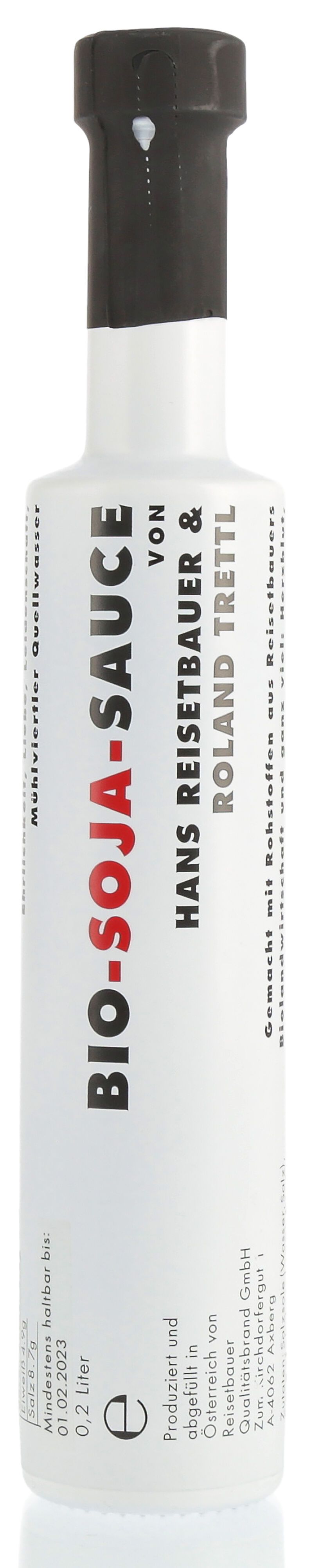 Bio-Soja-Sauce Reisetbauer & Trettl 0,20l