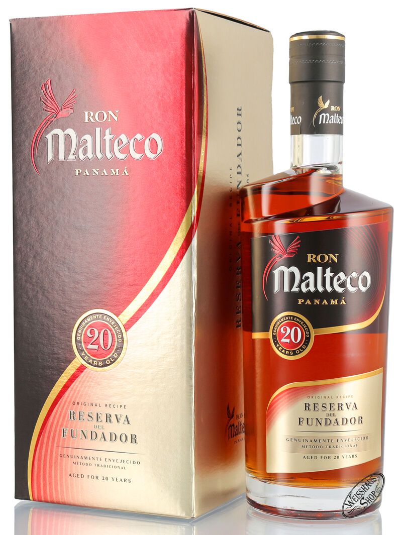 Malteco 20 YO Rum 40% vol. 0,70l