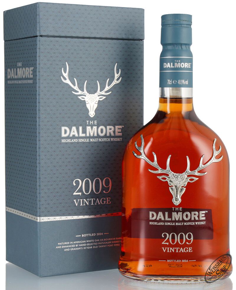 The Dalmore Vintage 2009/2024 Single Malt Whisky 48,9% vol. 0,70l The Dalmore Vintage 2009/2024 Single Malt Whisky 48,9% vol. 0,70l