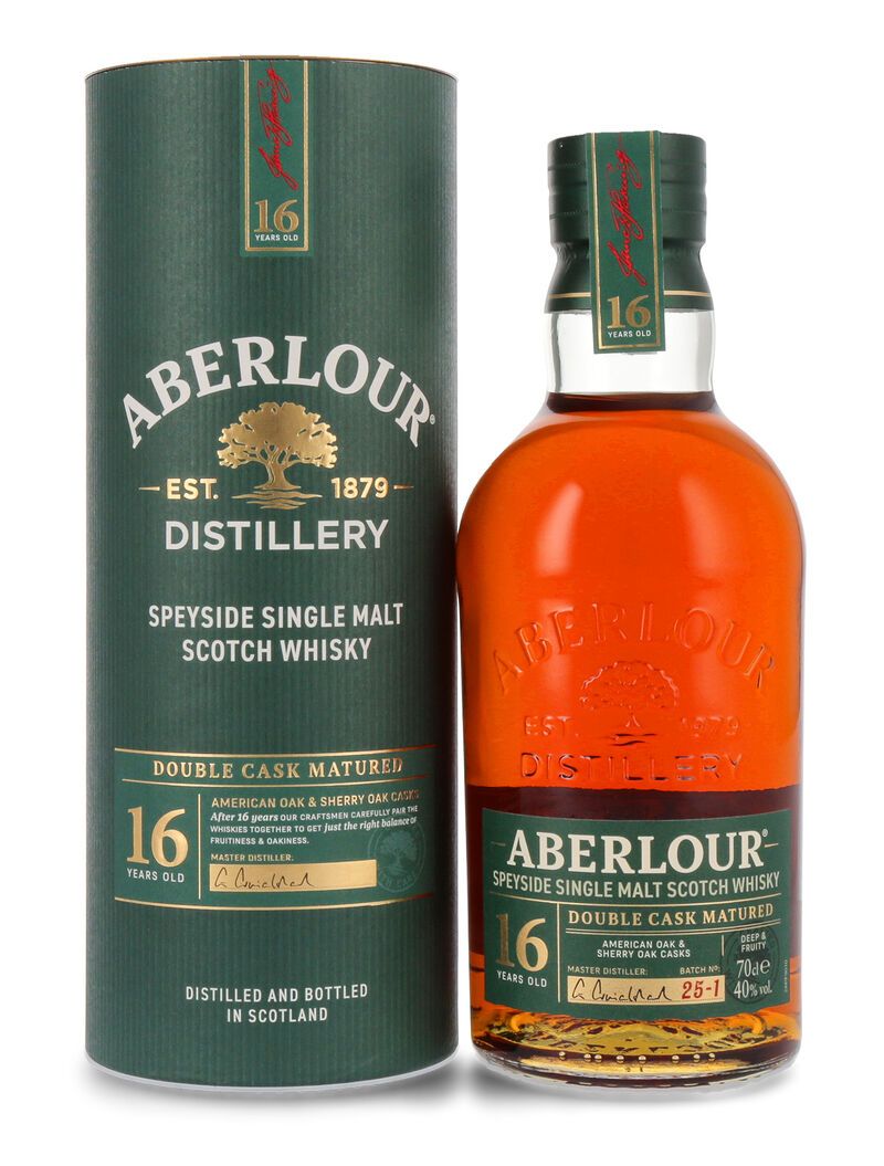 Aberlour 16 YO Single Malt Whisky 40% vol. 0,70l