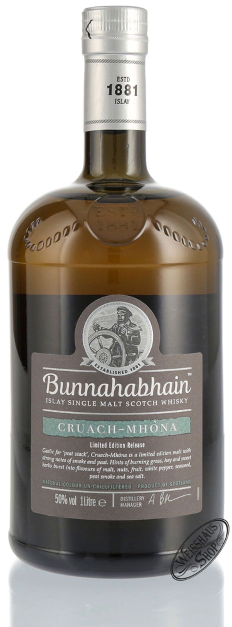 Bunnahabhain Cruach Mhona Limited Edition Islay Whisky 50% vol. 1,0l