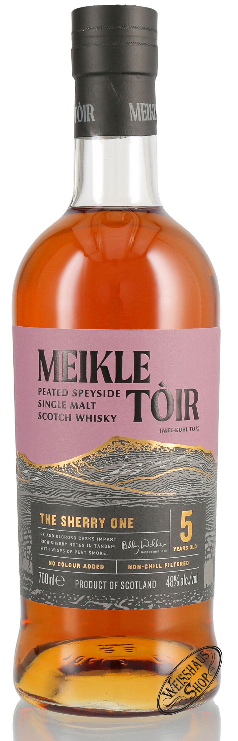 Meikle Tòir 5 YO The Sherry One Whisky 48% vol. 0,70l