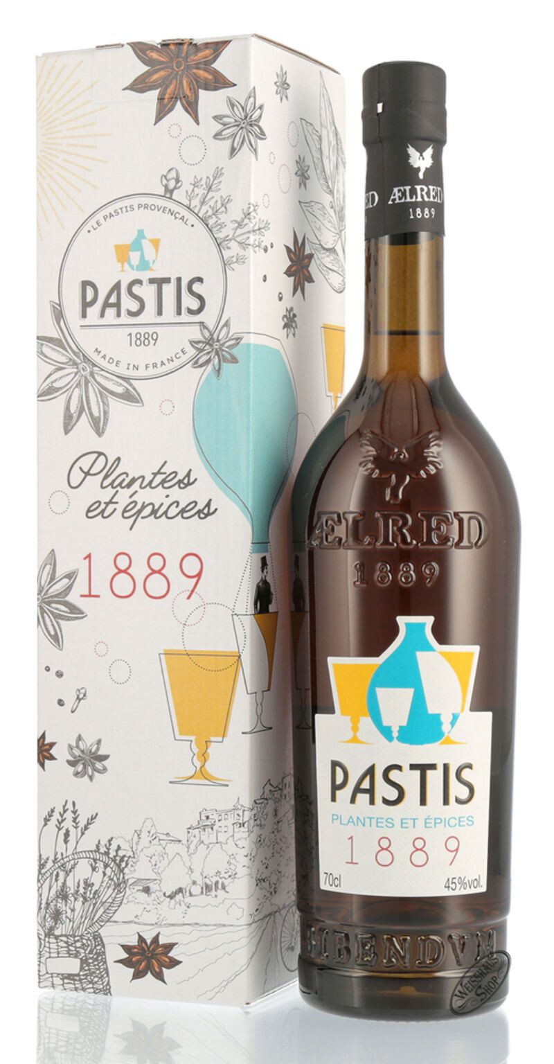 Aelred 1889 Provencal Pastis 45% vol. 0,70l Aelred 1889 Provencal Pastis 45% vol. 0,70l