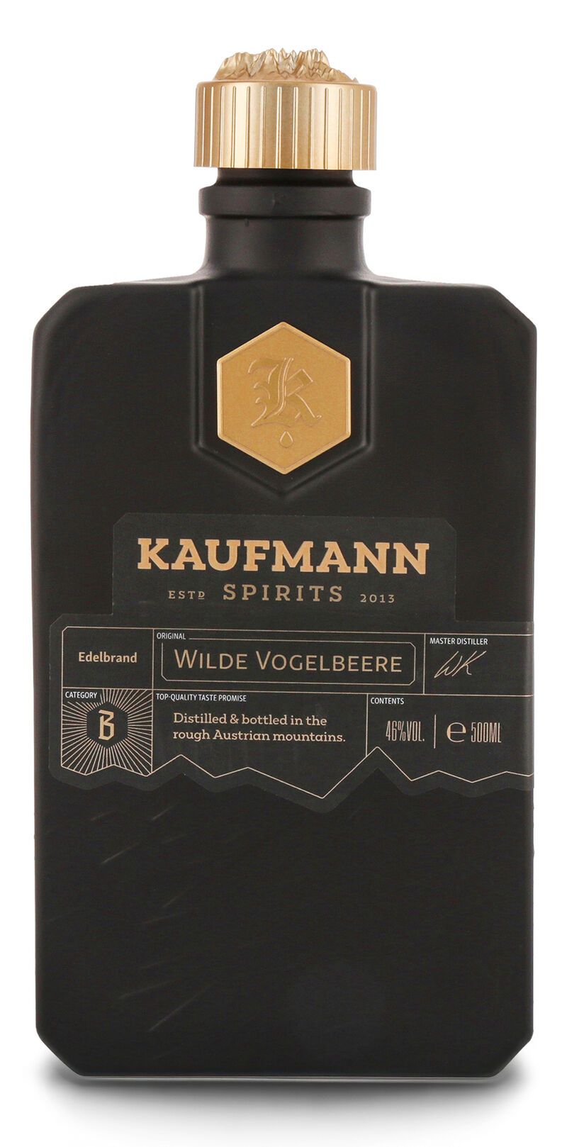 Kaufmann Spirits Wilde Vogelbeere 46% vol. 0,50l