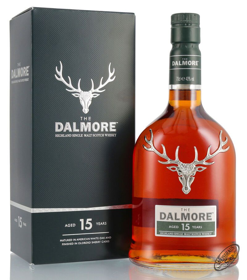 The Dalmore 15 YO Single Malt Whisky 40% vol. 0,70l
