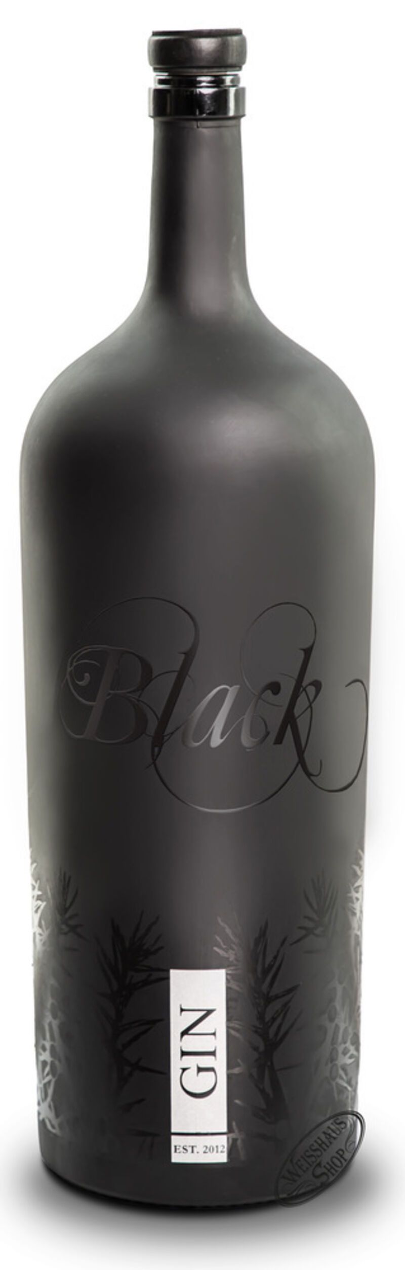 Gansloser Black Gin 45% vol. 12l Balthazar Gansloser Black Gin 45% vol. 12l Balthazar