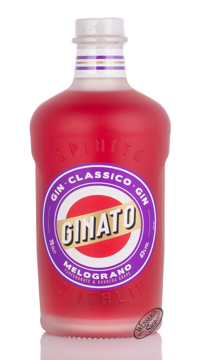Ginato Melograno Pomegranate Gin 43% vol. 0,70l Ginato Melograno Pomegranate Gin 43% vol. 0,70l
