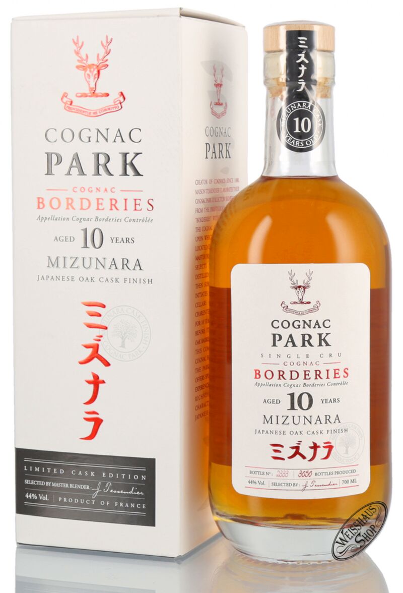 Park Mizunara 10 YO Cognac 44% vol. 0,70l