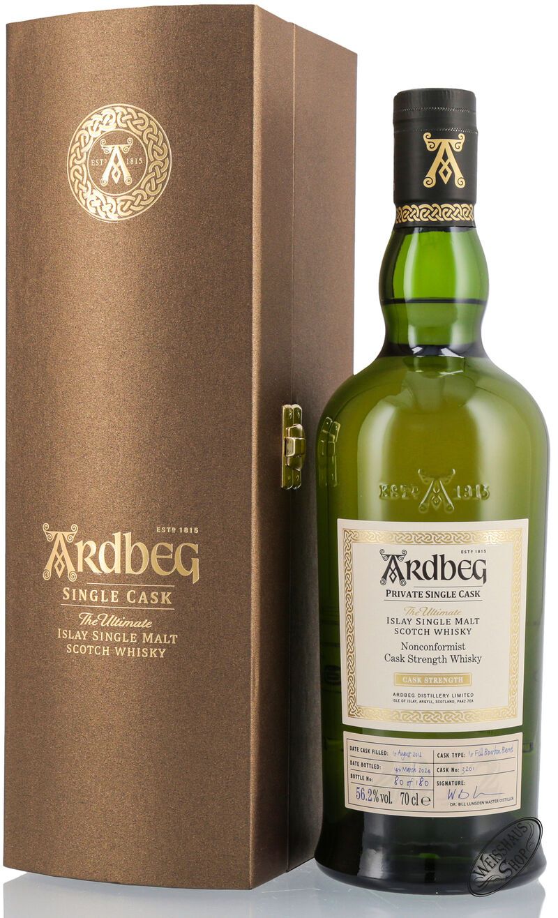 Ardbeg Private Reserve Single Cask 3201 Whisky 56,2% vol. 0,70l Ardbeg Private Reserve Single Cask 3201 Whisky 56,2% vol. 0,70l