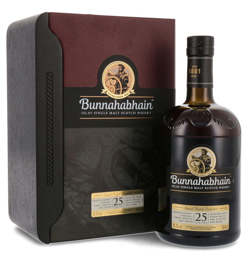 Bunnahabhain 25 YO Islay Single Malt Whisky 46,3% vol. 0,70l