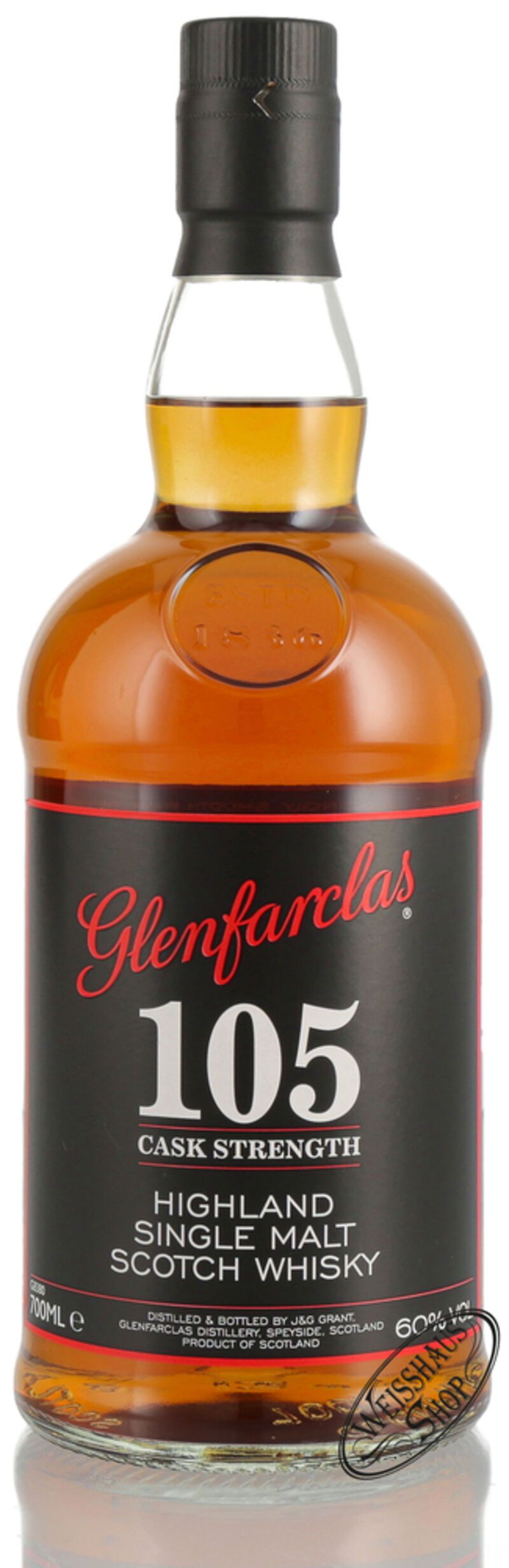 Glenfarclas 105 Single Malt Whisky 60% vol. 0,70l | Weisshaus Shop