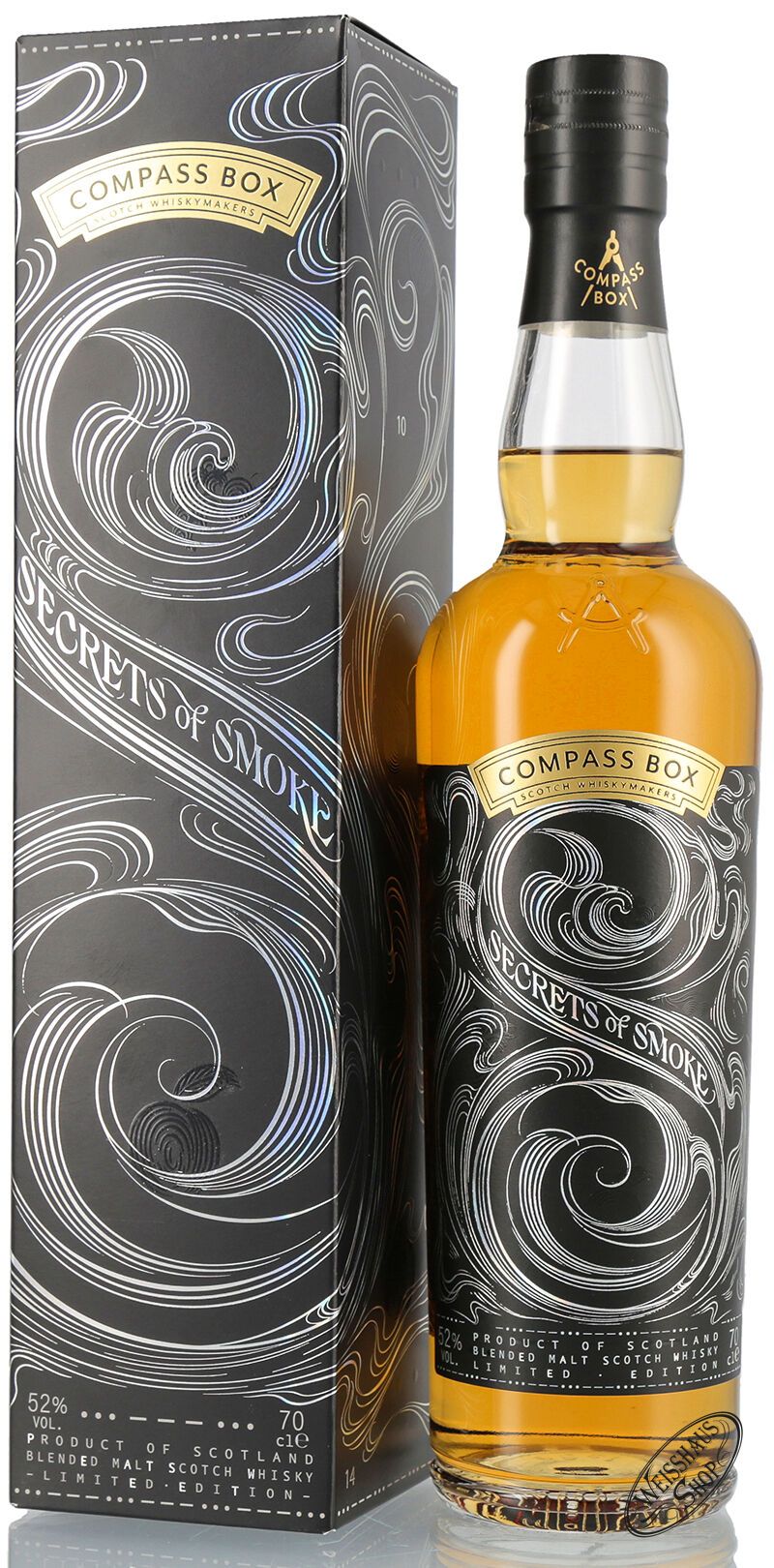 Compass Box Secrets of Smoke Blended Whisky 52% vol. 0,70l Compass Box Secrets of Smoke Blended Whisky 52% vol. 0,70l