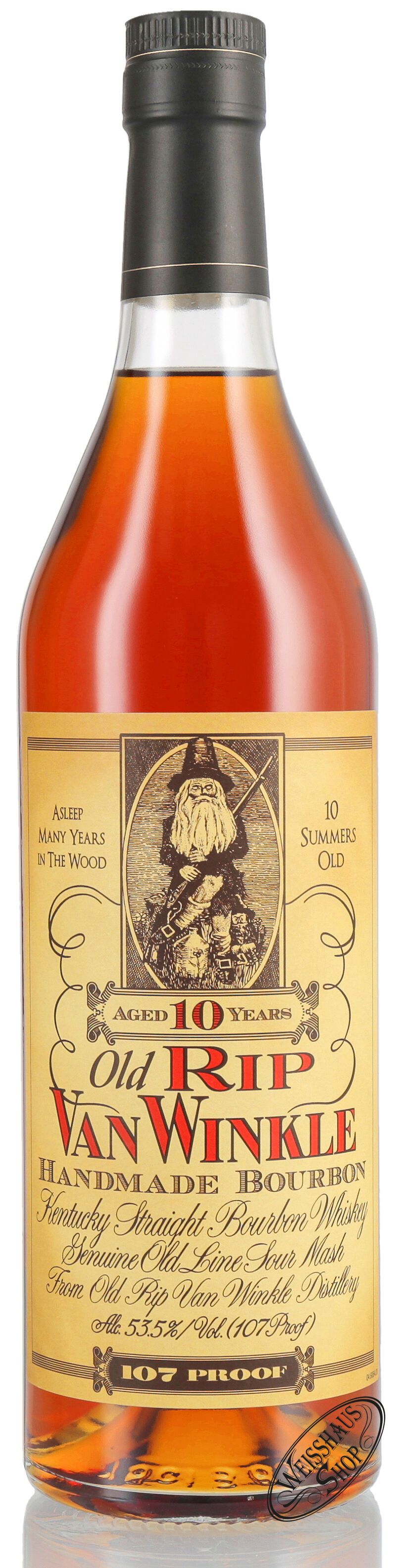 Old RIP van Winkle 10 YO Bourbon Whiskey 53,5 % vol. 0,70l Old RIP van Winkle 10 YO Bourbon Whiskey 53,5 % vol. 0,70l